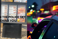 ‘When the police get behind you.’ Woman Pulls Into Hardee’s Drive-thru To Avoid The Cops And The Employee Sympathizes