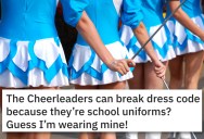 ‘This isn’t even a skirt, it’s a skort.’ Girl Gets Hilarious Revenge On Unfair School Dress Code Violation That Allowed Cheerleaders To Wear Short Skirts