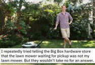 ‘I genuinely tried telling them it wasn’t my mower.’ Guy Ends Up With A Free Mower Because Lowes Insisted It Was His