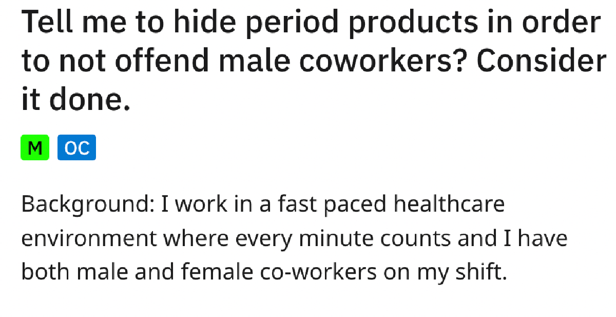 I received an email from my boss that my cover wasn't funny.' Woman Gets  Creative When Asked To Hide Her Box Of Feminine Products » TwistedSifter