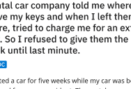 ‘By the time 10am rolls around, the car is COVERED in mud.” Guy Is Forced To Pay Another Day On His Rental Car So He Goes Joyriding To Ensure They Have A Mess To Clean Up