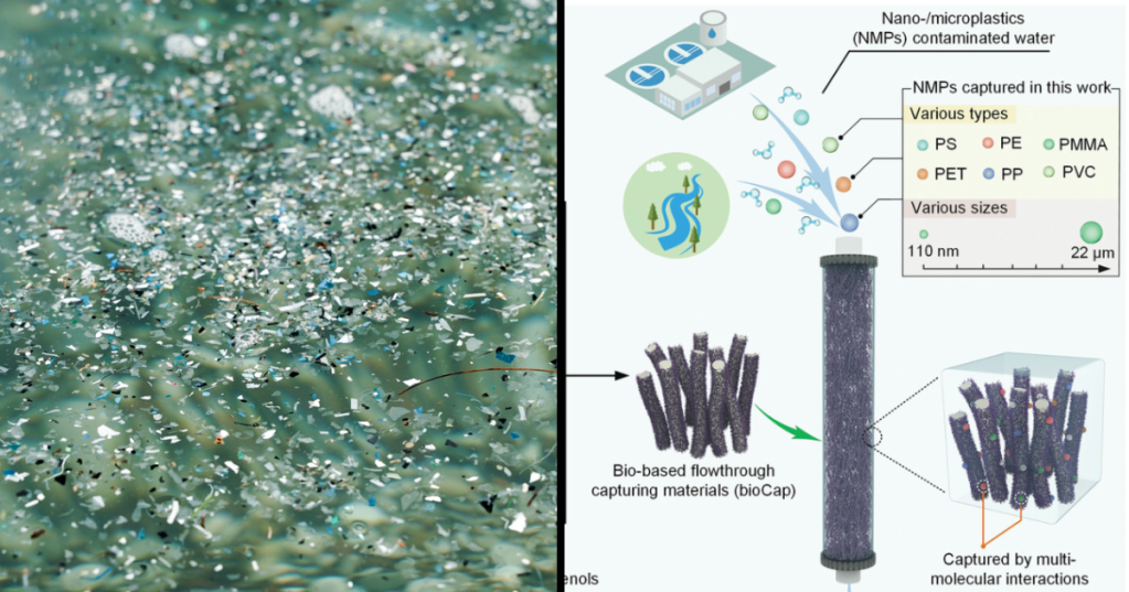 Scientists Say New Plant-Based "bioCap" Device Can Filter Almost All Microplastics From Water