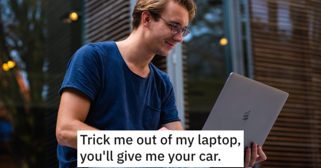 Teenager’s Stepdad Tricked Them Into Handing Over His Laptop. So They Got Even By Taking His Car Away From Him.