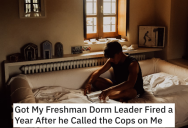 Student Decided To Get Revenge After His Hypocritical Dorm Advisor Called The Cops On Him for Drinking