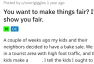 Bake Sale Goes Wrong When People Ask For Receipts, So This Person Provides Them And Gets Their “Fair Share”