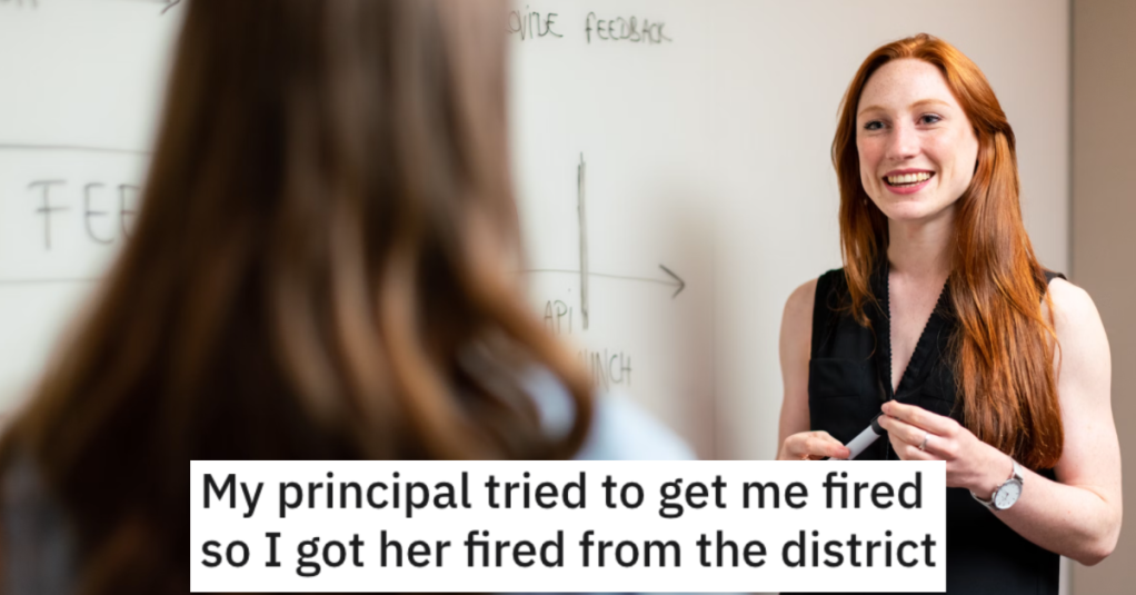 'Little did I know I was talking with my principal's supervisor.' A New Teacher Turns The Tables On A Principal Who Wanted Them Fired