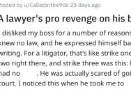 ‘The cover page has been changed to remove my name, but other than that, it’s mine.’ Lawyer Got Some Professional Revenge On A Terrible Boss Who Stole Their Work