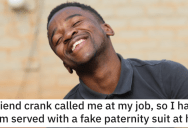 ‘He was very much enjoying single life at the time.’ This Guy Got Epic Revenge On A Bartender Friend By Serving Him With A Fake Paternity Suit