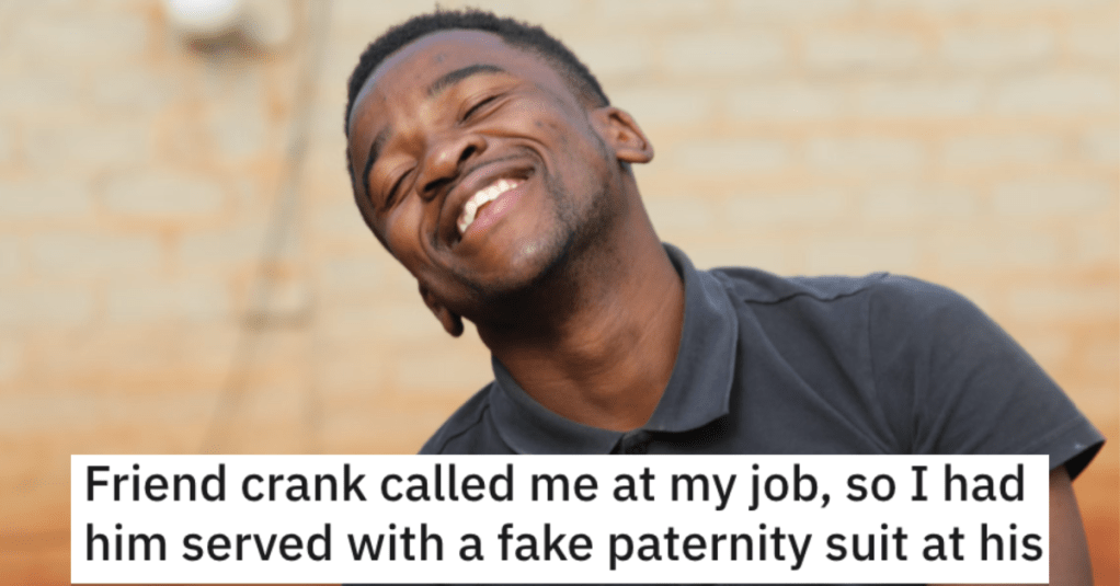 'He was very much enjoying single life at the time.' This Guy Got Epic Revenge On A Bartender Friend By Serving Him With A Fake Paternity Suit