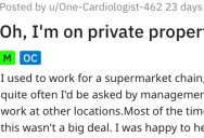 ‘I’m not going to break the law and risk getting in trouble with the police.’ A Guy Shows Up Early But Was Told To Leave “Private Property.” What They Didn’t Realize Is He Was Supposed To Work There.