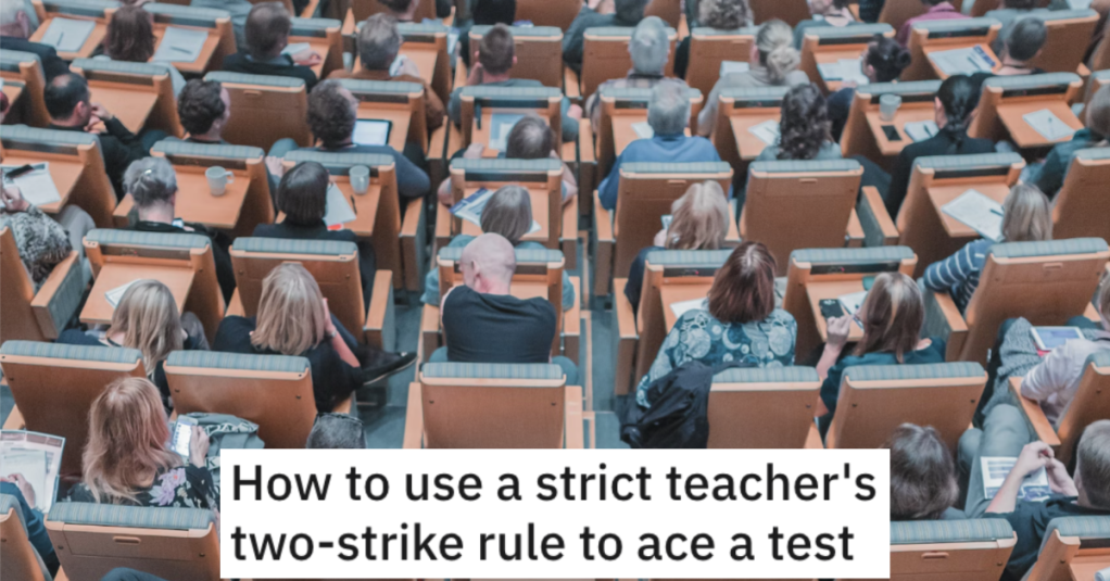 'This teacher was treating grown working people like unruly school children.' This Person’s Dad Used A Teacher’s Silly Cheating Rule Against Them To Ace A Test