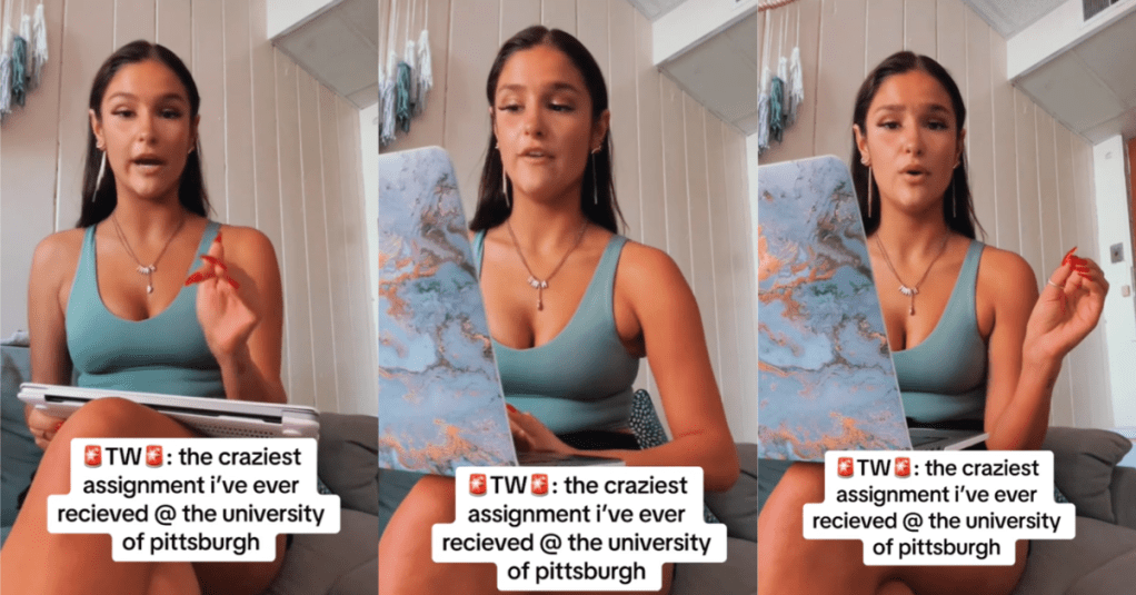 'That's so traumatic.' A Student Called Out Her College For An Assignment She Thinks Is Insane