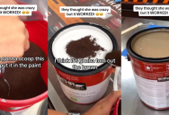 ‘What happens when it gets moldy.’ A Customer At Home Depot Asked An Employee To Mix Coffee Grounds In With Their Paint