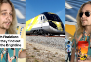 ‘More expensive than getting in your car and driving?’ Guy Makes Fun Of Florida’s New Brightline Train And Shows It’s Too Slow And Expensive