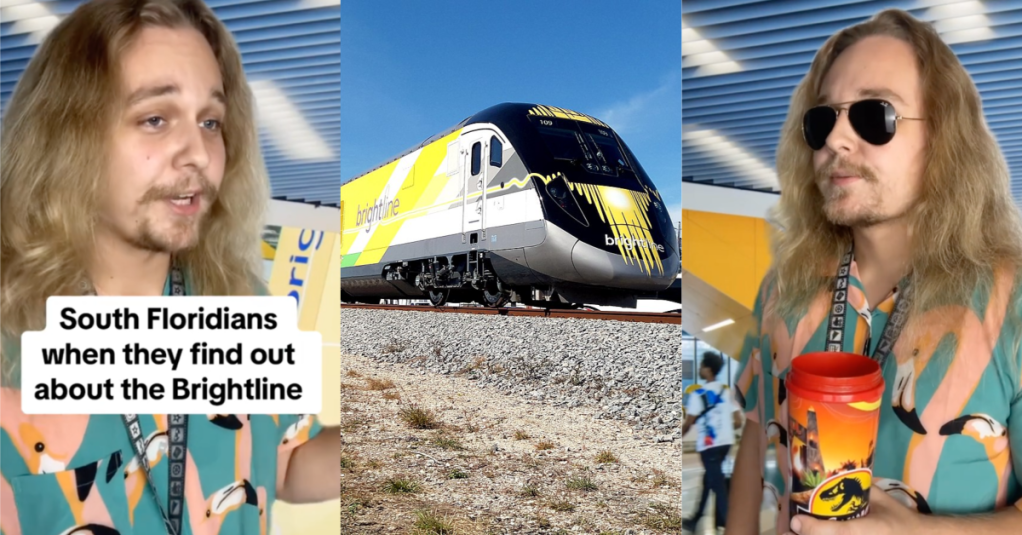 'More expensive than getting in your car and driving?' Guy Makes Fun Of Florida’s New Brightline Train And Shows It's Too Slow And Expensive