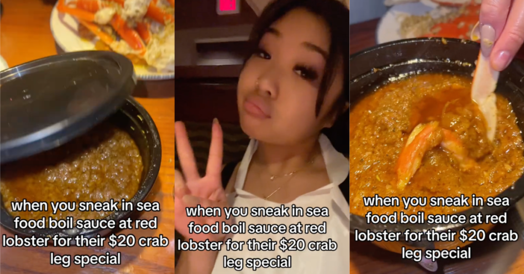 How Do You Level Up Red Lobster’s Crab Leg Special? This Woman Snuck In Her Secret Sauce And Now Everybody Wants To Try It.
