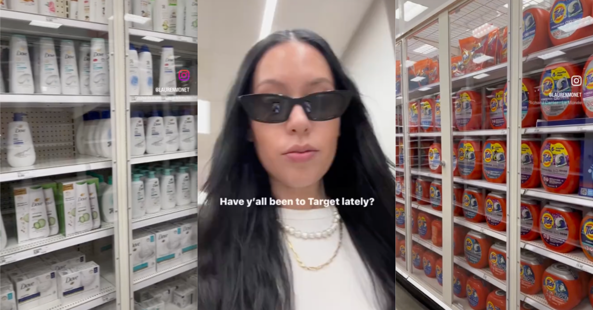 'You have to press a button and wait for someone to show up.' This Woman Was Not Happy About All the Items Locked Up at Target