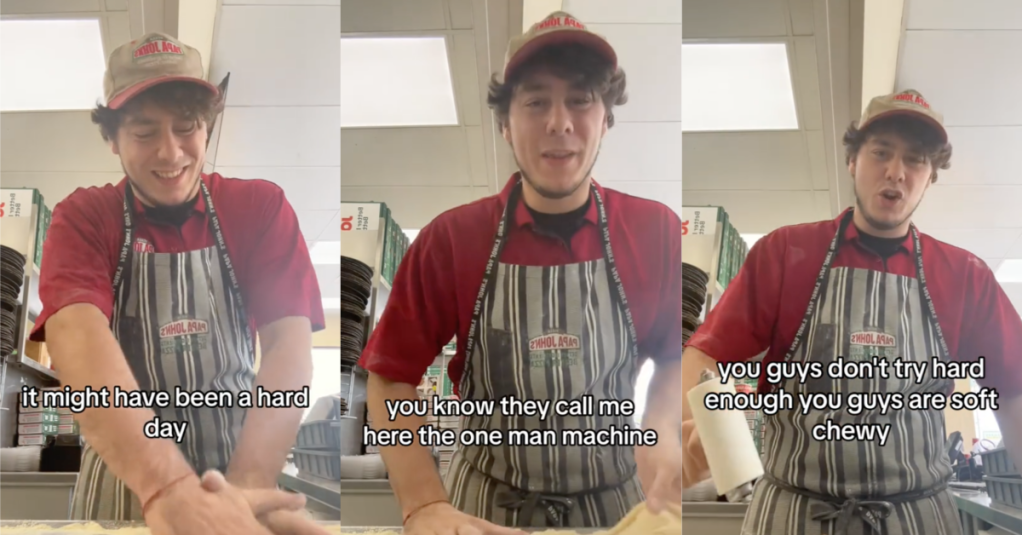 'I would have got that done in 10 minutes.' A Papa John’s Worker Roasts Domino’s Employees Who Closed A Store In The Middle Of Evening Rush