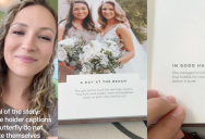 ‘She just gifted you a lifetime of laughter.’ A Couple’s Wedding Book Becomes A Hilarious Keepsake After Her Mom Forgot To Change The Captions