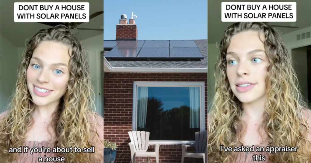'It could make you not get approved to buy the home.' Real Estate Agent Shares The Reason Why People Shouldn’t Buy Houses With Solar Panels
