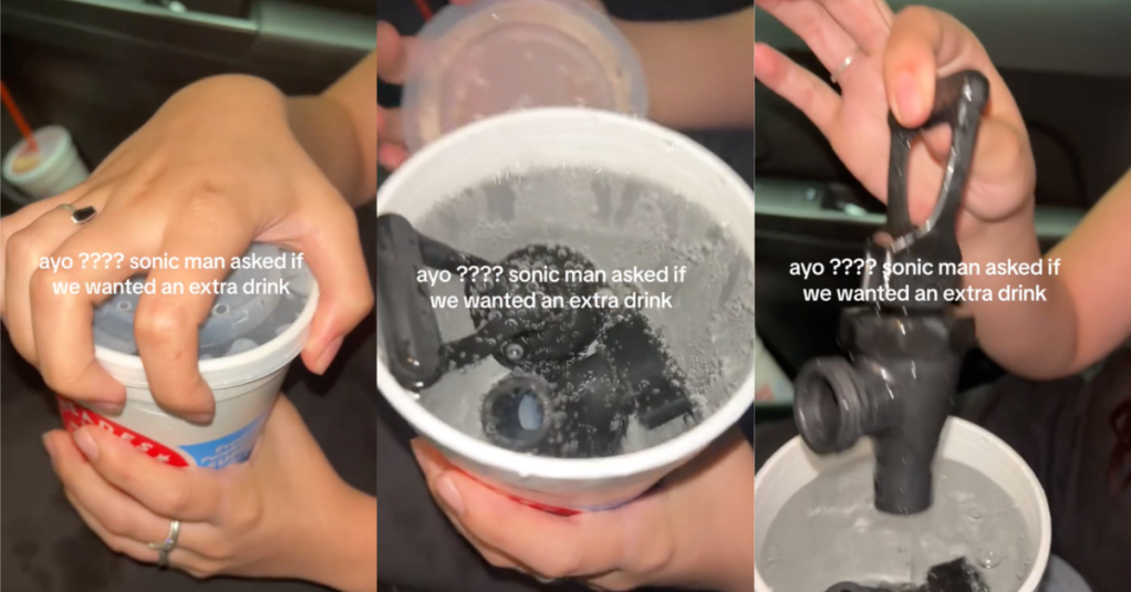 'Brb throwing up.' Customers Got An "Extra" Drink At Sonic But It Was Full Of Drink Nozzles