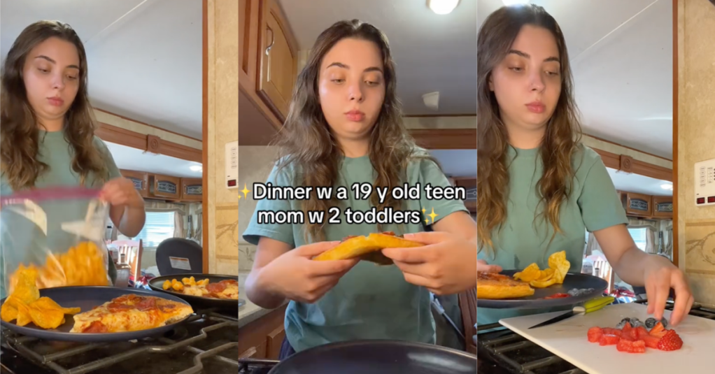 'I don't want to force my kids to eat stuff that they don't like.' A Teen Mom Shared The Junk Food She Feeds Her Kids for Dinner And People Love Her For It