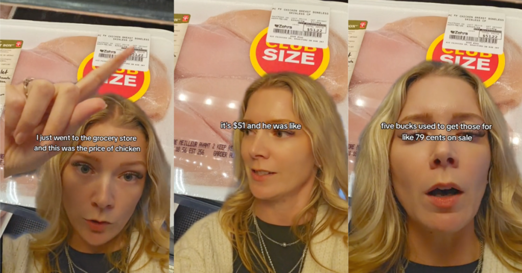 'Like, what is happening here? This is madness, right?' A Woman Shows That Chicken Was For Sale In Her Local Grocery Store For A Whopping $51