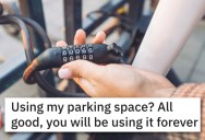 ‘He was not only stealing my space but making fun of me.’ Bicyclist Figures Out How To Play Hardball With Parking Space Thief