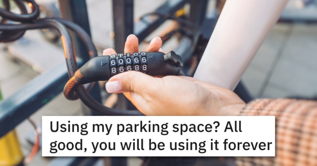 'He was not only stealing my space but making fun of me.' Bicyclist Figures Out How To Play Hardball With Parking Space Thief
