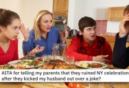 ‘She said he ruined New Years for the family.’ Woman Wonders Why Her Family Can’t Take Her Husband’s Incredibly Hurtful Jokes