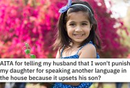 ‘I was horrified at this suggestion.’ Her Husband Wants To Punish Her Daughter For Speaking Hindi