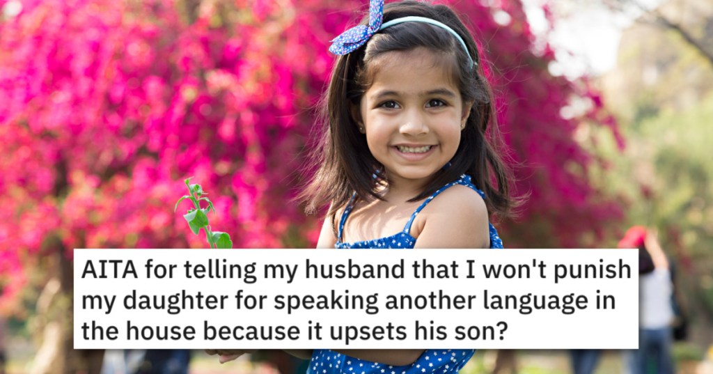 'I was horrified at this suggestion.' Her Husband Wants To Punish Her Daughter For Speaking Hindi