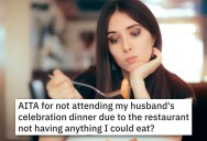 Wife Ruins Husband’s Celebration Dinner Because The Restaurant Doesn’t Serve Food She Likes. – ‘I’m not fond of steak.’
