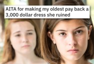 Teenager Ruined Her Stepsister’s Quinceanera Dress, So Parents Made Her Pay $3,000. – ‘She scribbled sharpie all of the expensive dress.’