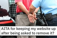 ‘My life was ruined because of a lazy cop.’ Man Refuses To Take Down His Website Trashing The Local Police After He Was Unjustly Arrested