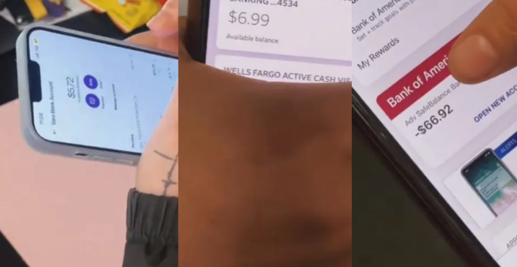 'Let's normalize $5 bank accounts.' People Are Showing How Low Their Bank Accounts Are Before They Get Paid