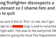 Volunteer Firefighter Teaches A Young Recruit A Lesson When He Disrespects Generosity. – ‘He bragged about how he was going to take advantage.’
