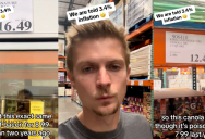 ‘That’s literally double the price!’ Guy Shares Pictures Of Costco Grocery Prices From Before Inflation And The Differences Are Alarming