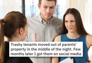 Horrible Tenants Sneak Out In The Middle Of The Night, But Landlord Saw Them Post On Instagram Weeks Later And Gets Revenge