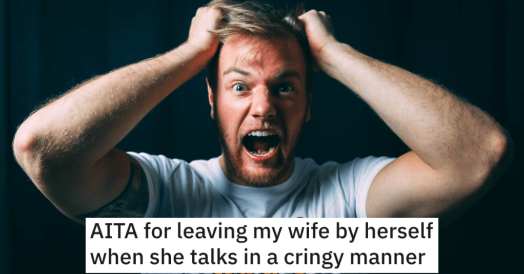 He Can’t Stand His Wife’s Constant Baby Talk, So He Leaves Her At A Restaurant By Herself. Was He Wrong?