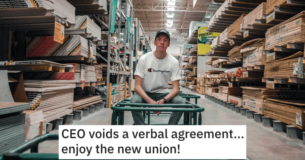 He Started A Union After Their CEO Voided A Verbal Agreement And Got A Massive Settlement As A Result
