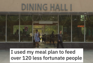 College Student Meals Won’t Roll Over To The Next Semester So Feeds Hundreds Who Need Help Instead