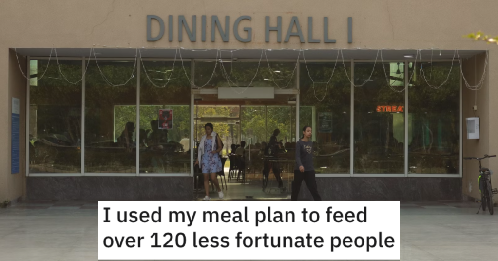 College Student Meals Won't Roll Over To The Next Semester So Feeds Hundreds Who Need Help Instead