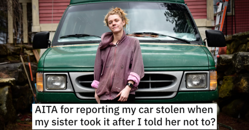 'My sister was arrested 30 minutes later.' They Reported Their Car Stolen After Their Sister Repeatedly Took It Without Permission