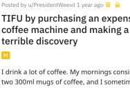 ‘My heart no longer beats. It vibrates.’ They Tested Out Their New Coffee Machine And Got A Massive Caffeinated Surprise