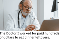 Doctor Kept Eating All the Leftovers In The Break Room, So This Worker Taught Him An Expensive Lesson