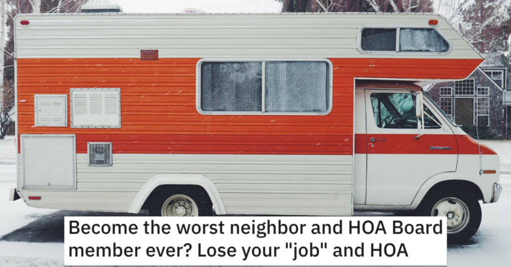 HOA Told Him He Couldn't Park His RV, So He Got The Entire HOA Disbanded