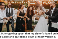 ‘I’m practically yelling in his face at this point.’ His Sister’s Fiance Tried To Pat Him Down At Their Wedding Because Of His Sordid Past