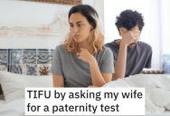 His Wife Left Him After He Insisted She Take A Paternity Test For Their New Baby. – ‘On the bed she left the paternity results.’