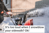 Neighbor Said He Didn’t Like His Snowblower’s Noise, So He Cleared All Of His Neighbors’ Properties After a Huge Storm Except for One